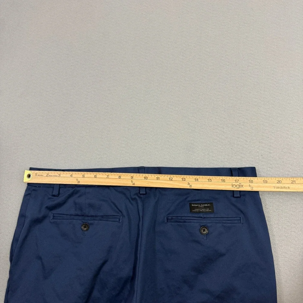 Banana Republic Pants 35x30 (Fit 35x26) Mason Athletic Tapered Fit Chino Stretch
